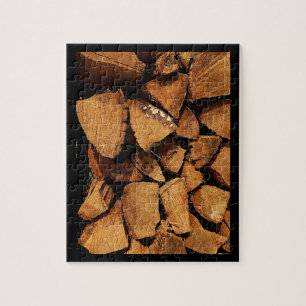 Fireplace Wood Jigsaw Puzzle del Condado de Bucks
