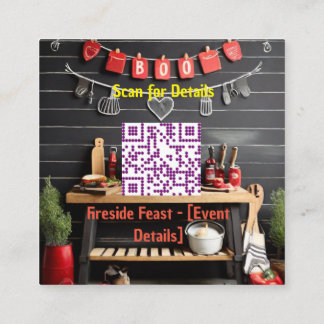 Fireside Feast: Invitación a BBQ Bash