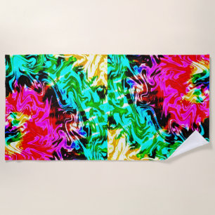 Firestorm Tie Dye, Toalla de Playa