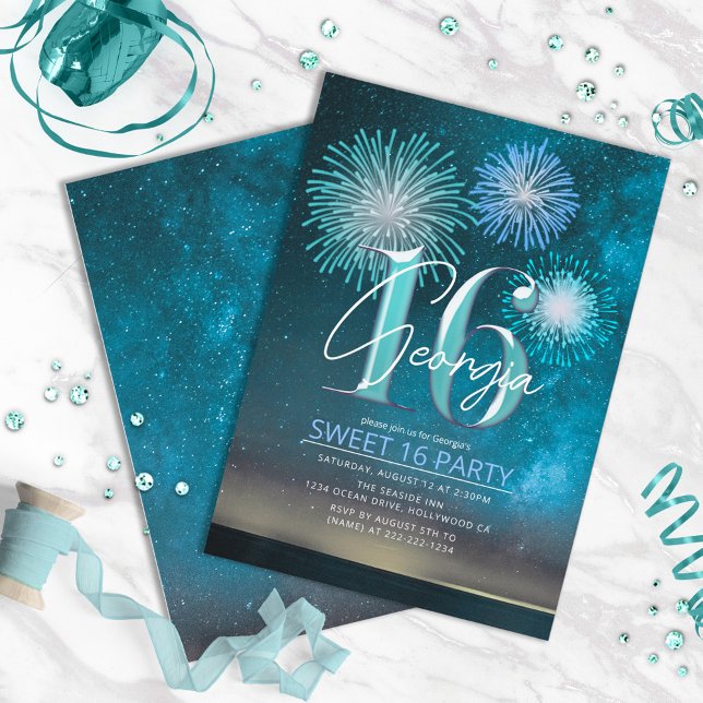 Fireworks Sweet 16 ID Verde azulada984 (Subido por el creador)