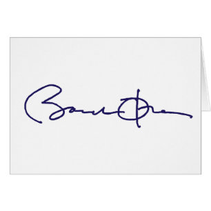Firma de Barack Obama