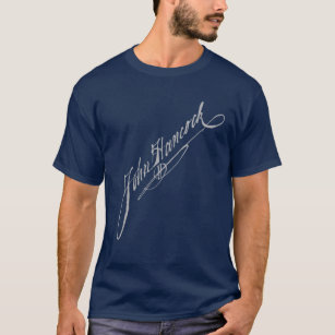 Firma de Juan Hancock - camiseta