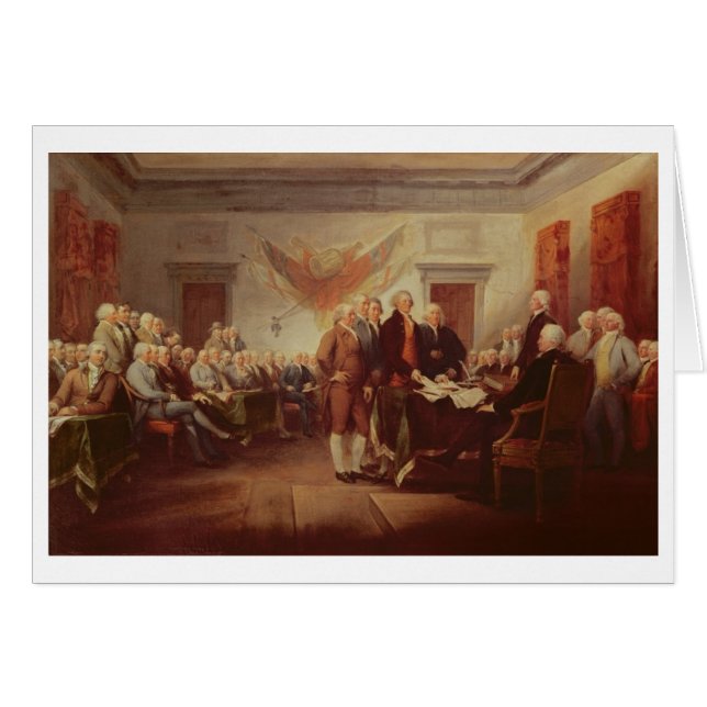 Firma de la Declaración de Independencia, 4to (Anverso (Horizontal))