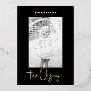 Firma de Relieve metalizado Cheque tarjeta fotográ