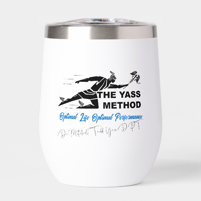 Firmado El Método Yass Insulado Tumbler (Frente)