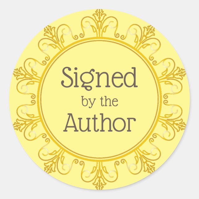 Firmado por el Pegatina Autor (Anverso)