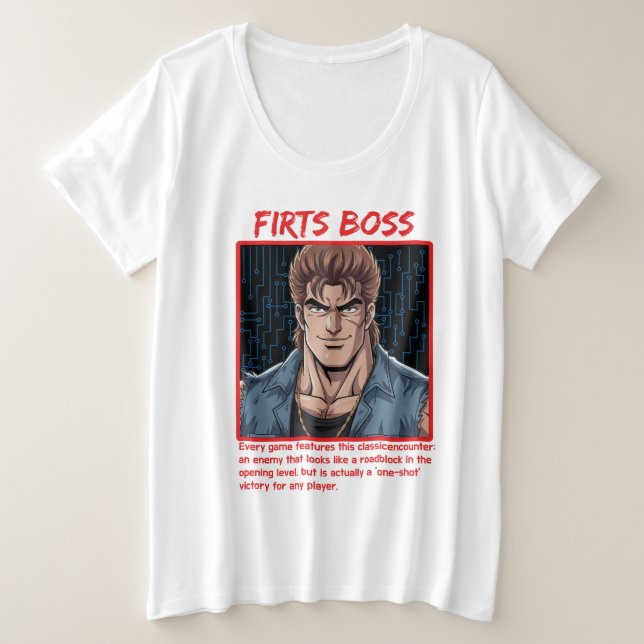 First Boss  (Anverso del diseño)