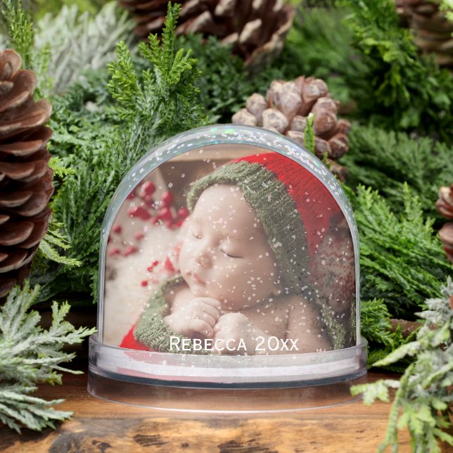 First Christmas winter berries Snow Globe (Invierno)