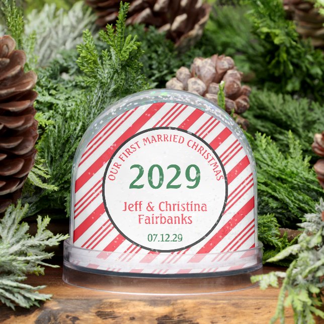 First Married Christmas Photo (Invierno)