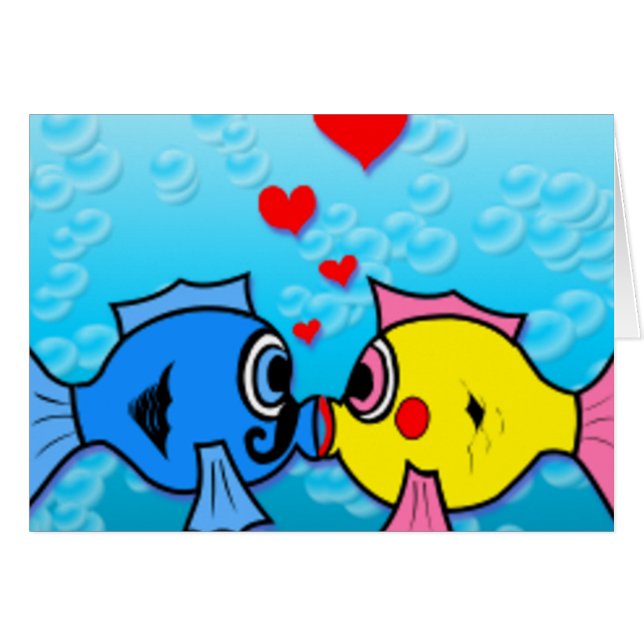 Fish In Love (Anverso (Horizontal))