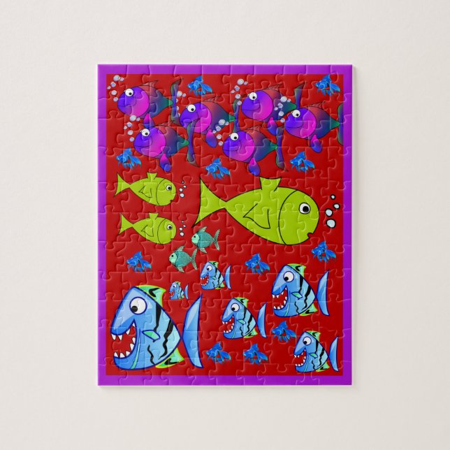 Fish Jigsaw Puzzle (Vertical)