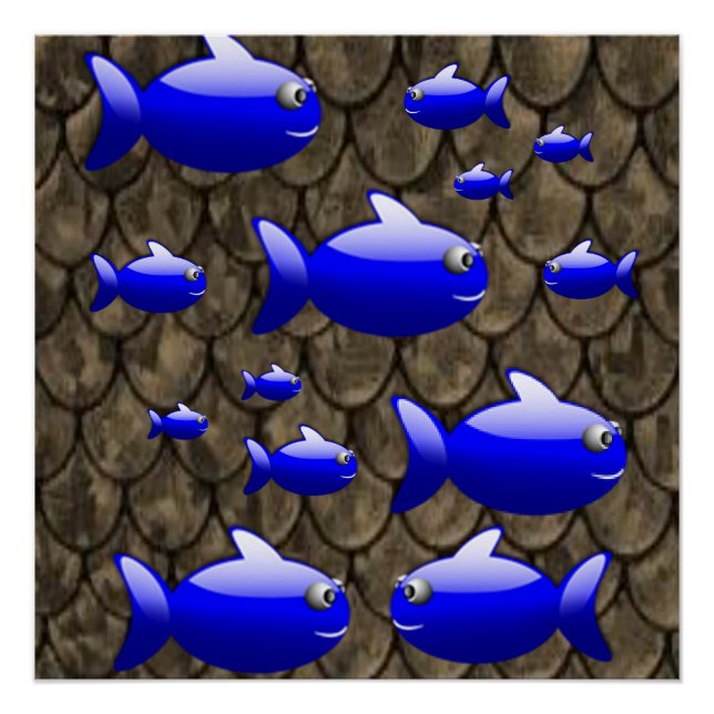 Fish Poster Beach House Posters (Anverso)