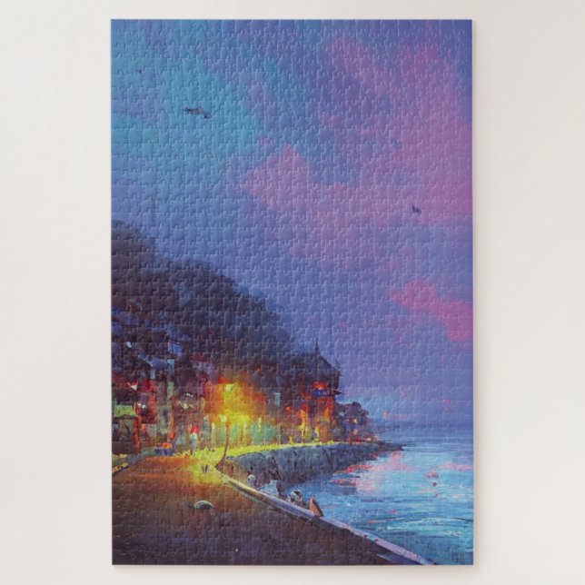Fisher Village Jigsaw Puzzle (Vertical)