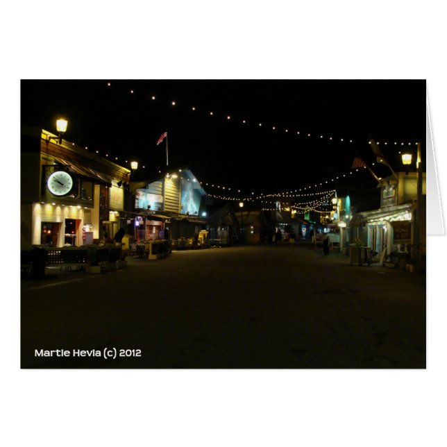 Fisherman's Wharf en Monterrey (Anverso (Horizontal))