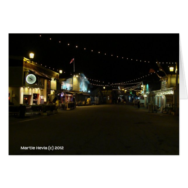 Fisherman's Wharf en Monterrey (Anverso (Horizontal))