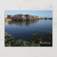 Fisherman's Wharf, Monterey, postal de California