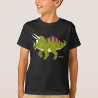 Fishfry diseña la camiseta oscura del Triceratops
