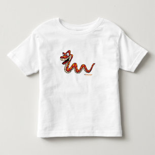 Fishfry diseños Snake Uni-sex Camisa de niño peque
