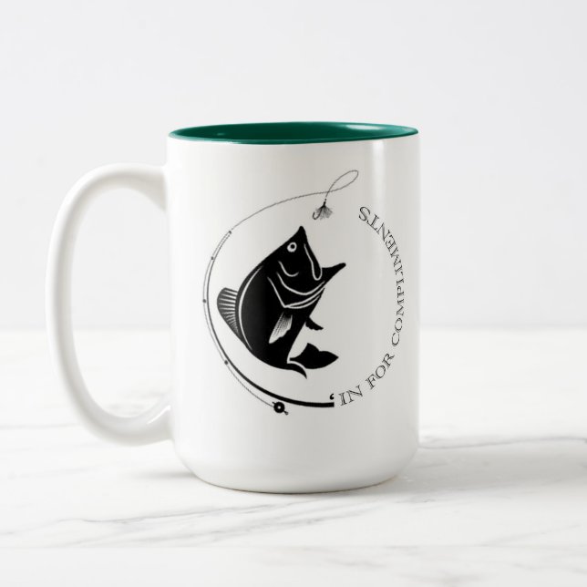 Fish'in para la taza de los cumplidos (Izquierda)