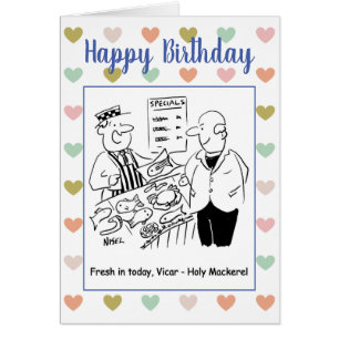 Fishmonger vende caballa sagrada a Vicar