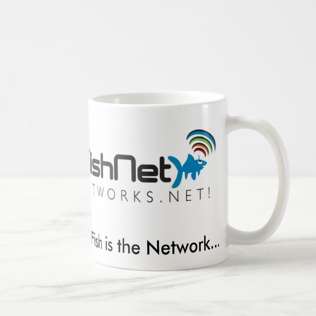 ¡FishNet-NetWorks.Net! Taza de café (Derecha)
