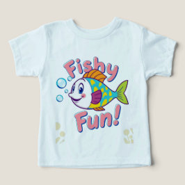Fishy Fun Personalizado Fish Kids's T-Shirt