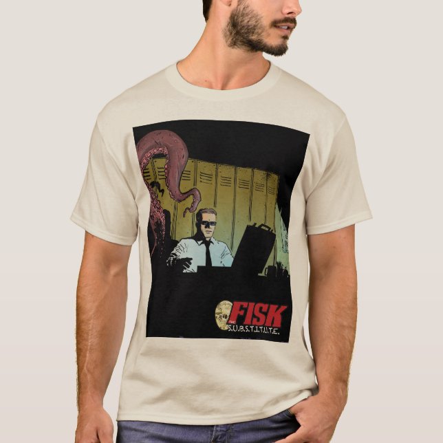 FISK la camiseta de diseño básico sustituta (Anverso)