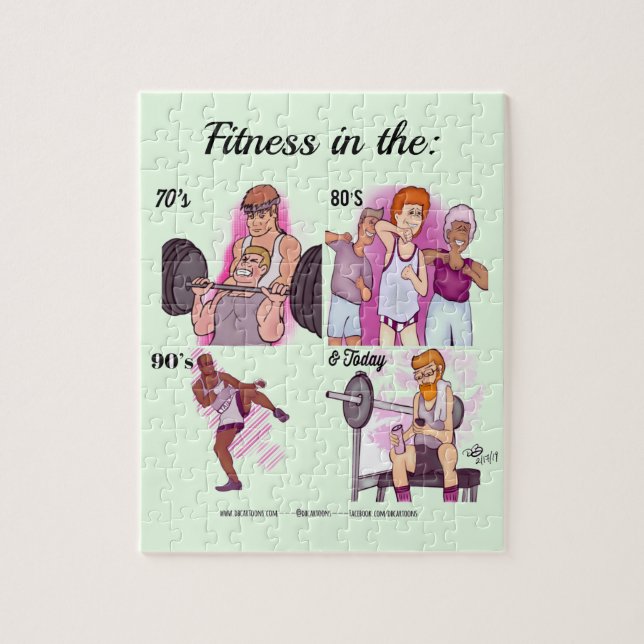Fitness Jigsaw Puzzle (Vertical)