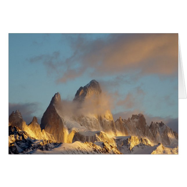Fitz Roy. Patagonia. La Argentina (Anverso (Horizontal))