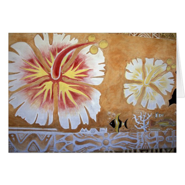 Fiyi, arte mural. (Anverso (Horizontal))