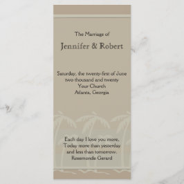 Fiyi: Palmeras Tropicales en Programa de Boda de T