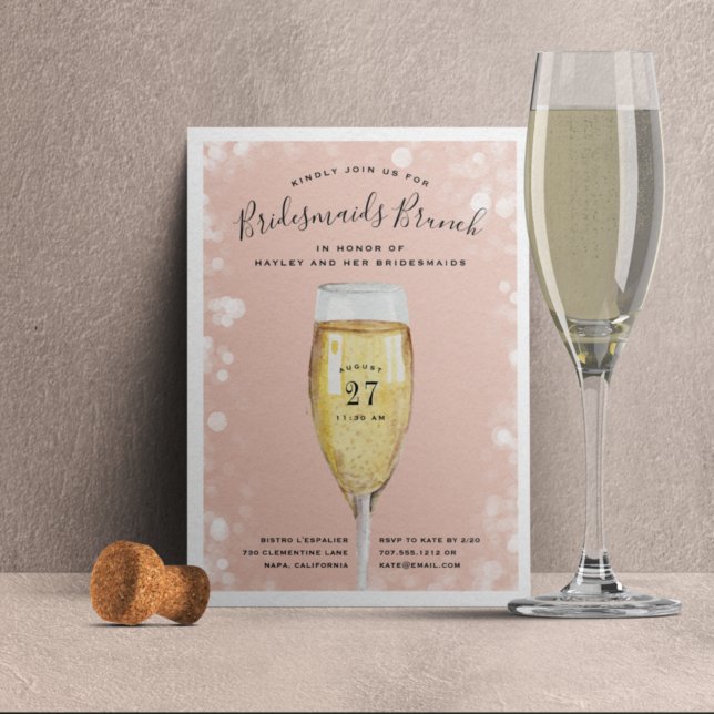 Fizzy Pop | Bridesmaids Brunch Invitación (Subido por el creador)