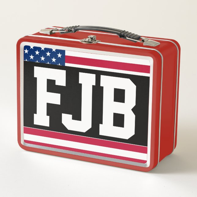 FJB BIDEN BRANDON RETRO LUNCHBOXES METALIZADO (Anverso)