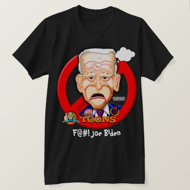 FJB - La camiseta de Toon Tee de Bubba (Anverso del diseño)