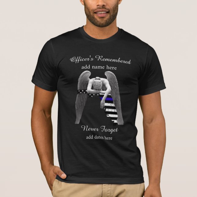 FLA Miami-Dade. Camiseta delgada de la Línea Azul (Anverso)