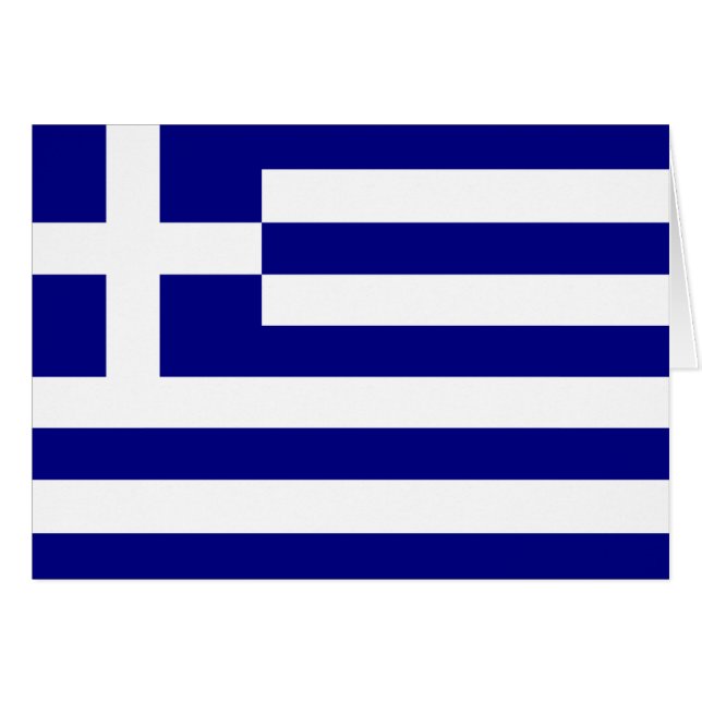 Flag of Greece (Anverso (Horizontal))