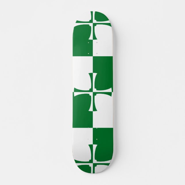 Flag of Kirkcudbrightshire Skateboard (Anverso )