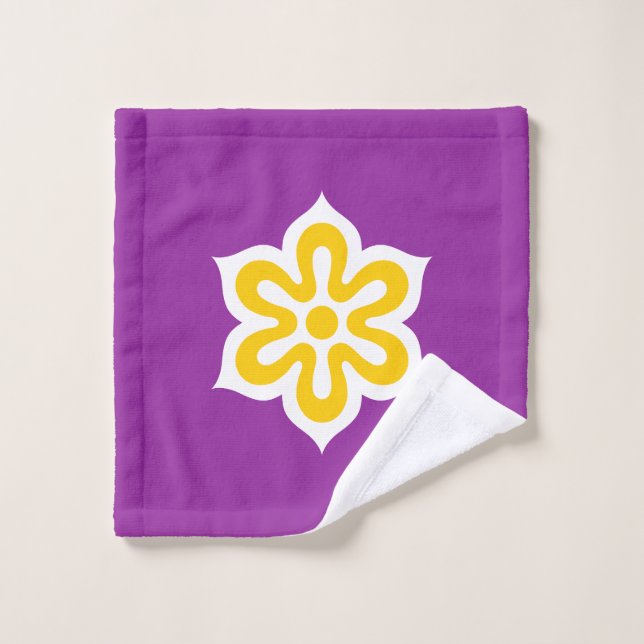 Flag of Kyoto Prefecture, Japan (Toallita)