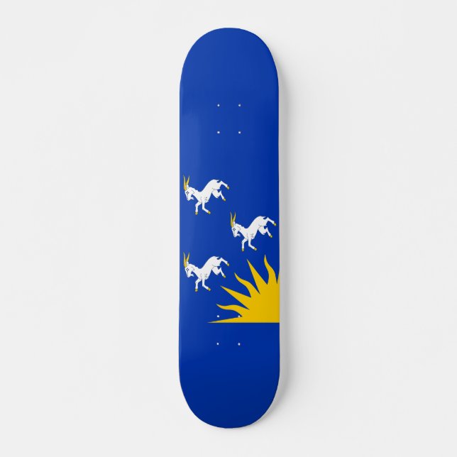 Flag of Merionethshire Skateboard (Anverso )