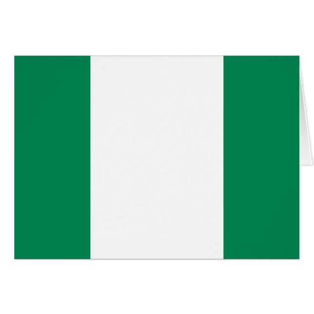 Flag of Nigeria (Anverso (Horizontal))