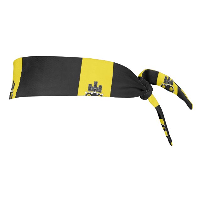 Flag of Pittsburgh, Pennsylvania Athletic Headband (Girar 90)
