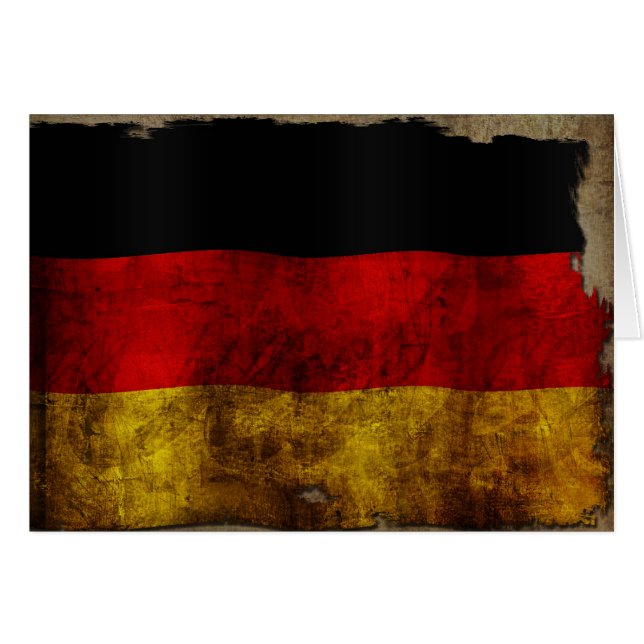 Flagge Deutsch - Vintage... (Anverso (Horizontal))