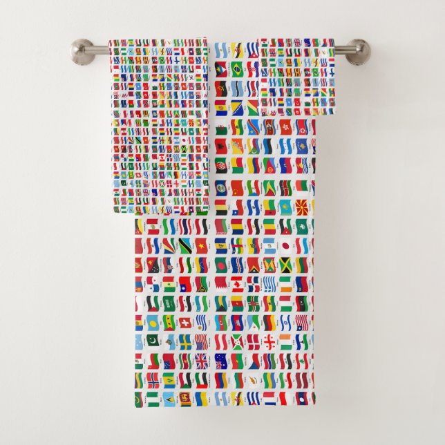 Flags of the World Travel Design (In situ)