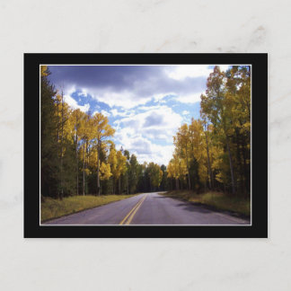 Flagstaff Arizona en la postal otoño