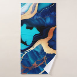 Flamante dorado azul trenzado