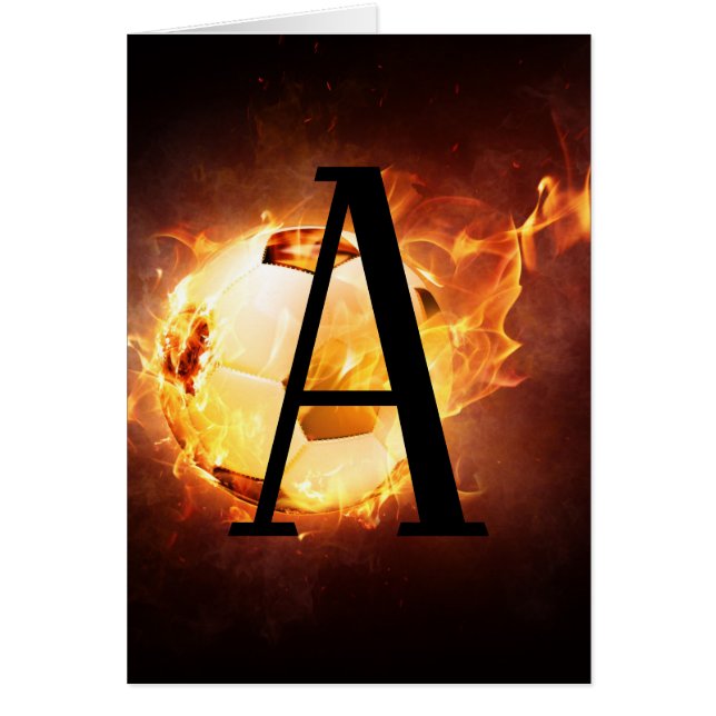 Flamante Fútbol Ball Monograma (Frente)