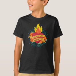 Flamante Heart Dia de los Muertos | Camiseta