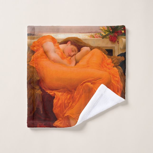 Flamante junio por Lord Frederic Leighton (Toallita)