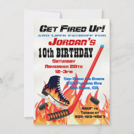 Flamantes invitaciones a una fiesta de patinaje so