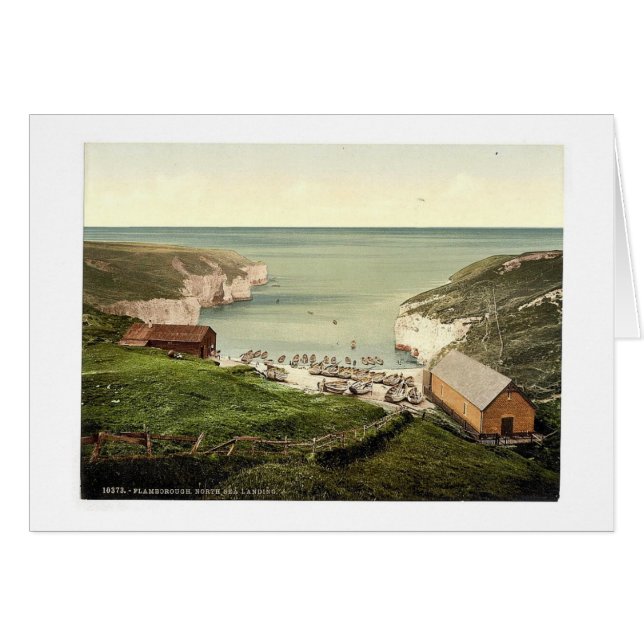 Flamborough, aterrizaje de Mar del Norte, (Anverso (Horizontal))